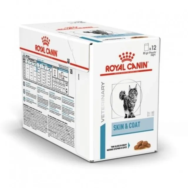 Royal Canin Veterinary Diets Cat Derma Skin & Coat 12x85g