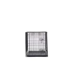 Savic Dog Cottage Hundbur Metall Svart