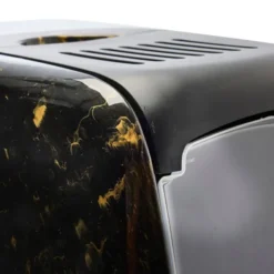 Savic Kattlåda Nestor Marble Svart/Guld 56 x 39 x 38,5 cm