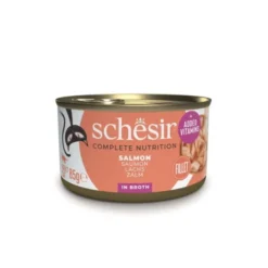 Schesir Cat Adult Salmon in Broth 85 g