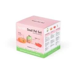 Scruffs Keramikskålar till Smådjur Frukter 3-pack