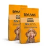 SMAAK Dog Adult Spannmålsfri Skonsam Gris & Lamm 2 x 10 kg