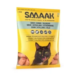 SMAAK Raw Cat Adult Complete Gris, Kyckling & Strömming 1 kg