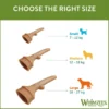 Whimzees Occupy Antler M 1-pack