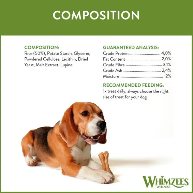 Whimzees Rice Bone L 1-pack