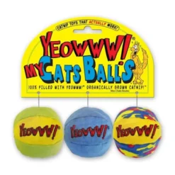 Yeowww! Bollar Kattmynta 3-pack
