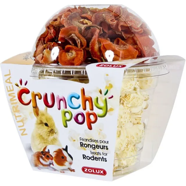 Zolux Crunchy Cup Morot & Popcorn 200 g